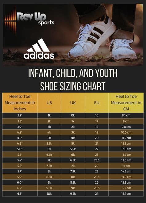 adidas schuhe kindergrossen tabelle|adidas kids shoes size chart.